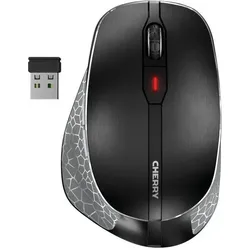 Cherry DW 9500 Slim (DE, Kabellos), Tastatur, Grau, Schwarz
