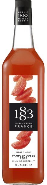 1883 Pink Grape Sirup, 1000 Ml