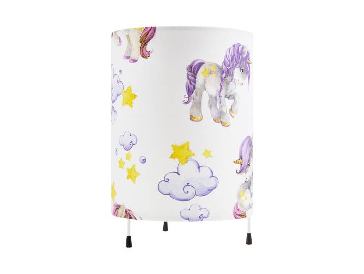 Einhorn Tischlampe LED violett