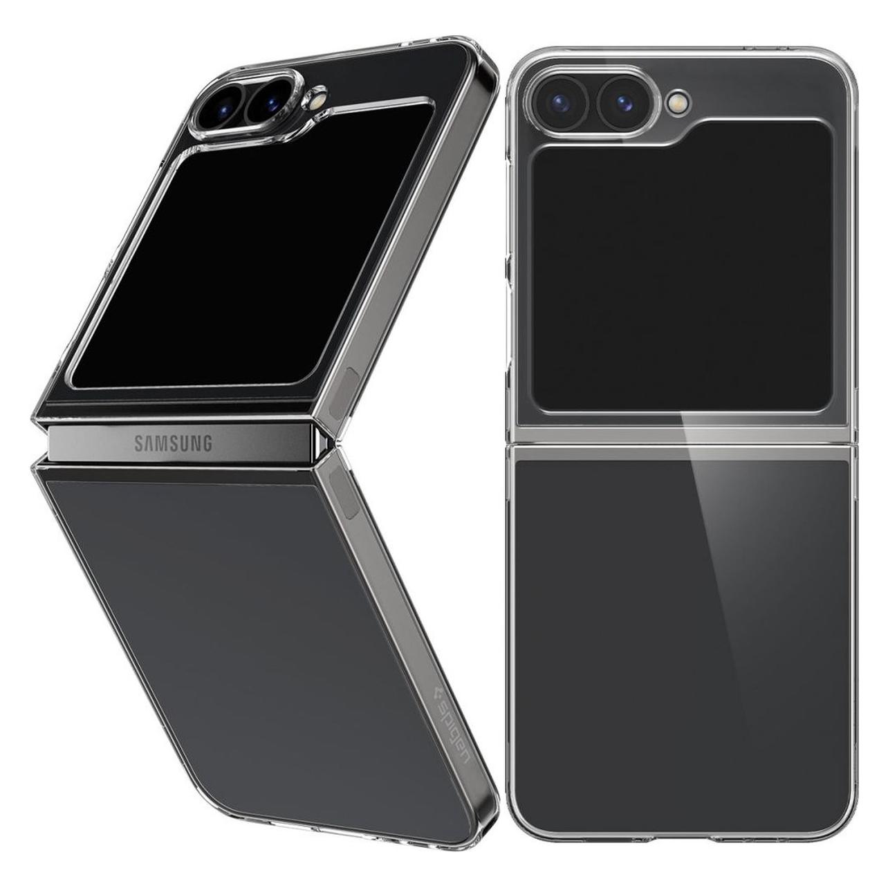 Spigen Airskin PC Back Cover Durchsichtig Samsung Galaxy Z Flip 6 (Samsung Galaxy Z Flip6, Samsung Galaxy Z Flip7 FE) (ACS07836)