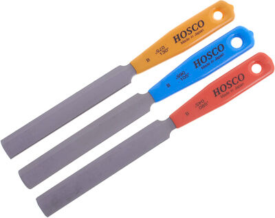 Hosco TL-NF3B Nut Files Bass Guitar