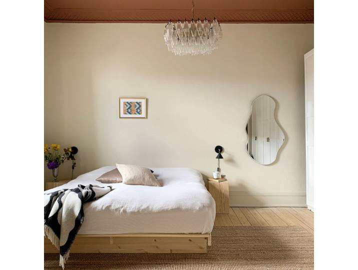 Lit KANSO en pin massif naturel 160x200
