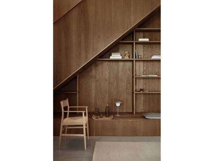 Ani Portable Tischleuchte Mini Warm Gray - Blomus - Wohnzimmer - Aluminium