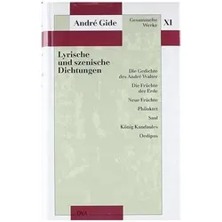 Gesammelte Werke, Belletristik von André Gide