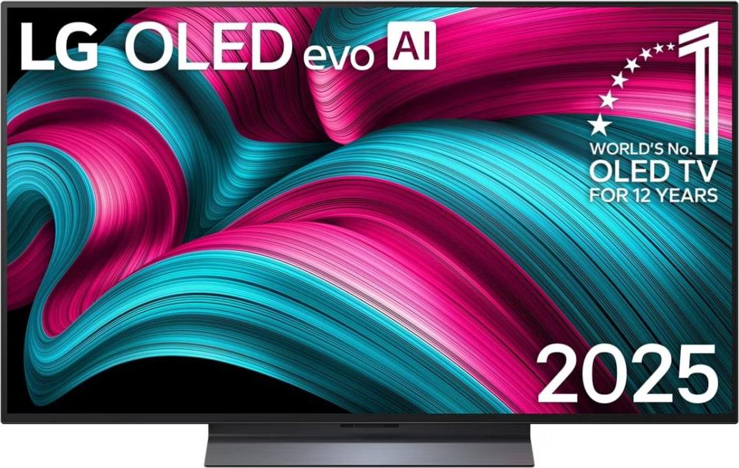 LG OLED evo AI OLED48C56LB, 121,9 cm (48"), 3840 x 2160 Pixel, OLED evo, Smart-TV, WLAN, Braun