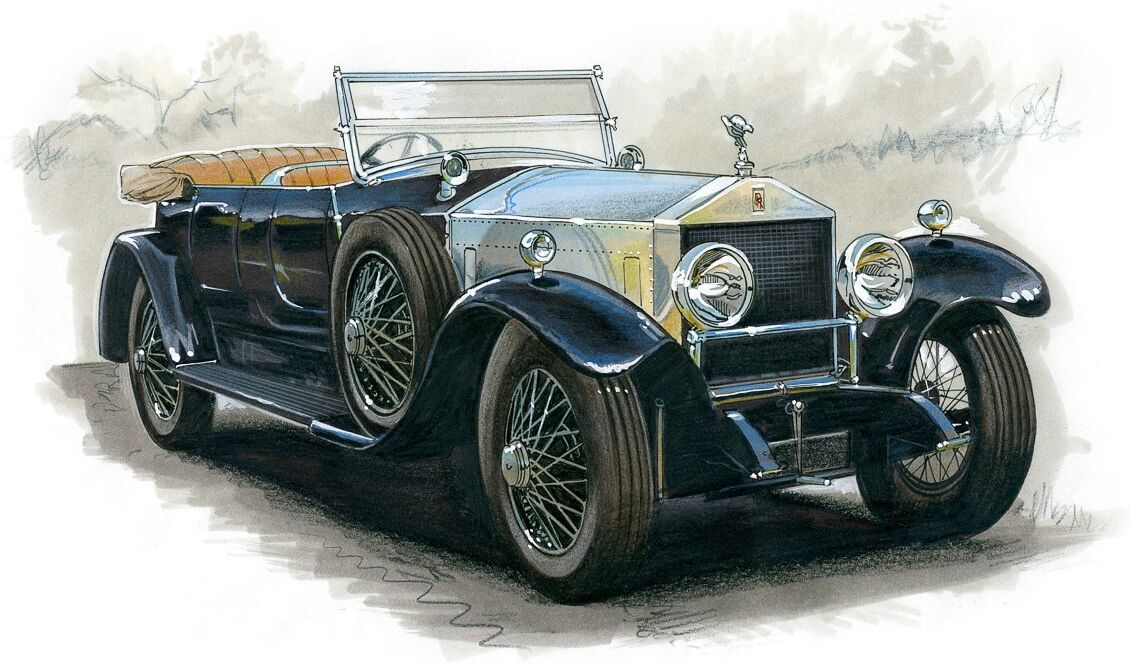 Fototapete PAPERMOON "VINTAGE WEINLESE RR-AUTO ILLUSTRATION RETRO LUXUS XXL", bunt, B:2,5m L:1,86m, Vlies, Tapeten, Fototapete