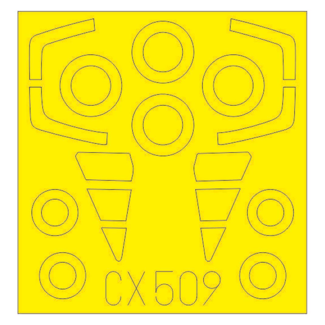 Eduard F-106A for Trumpeter (CX509)