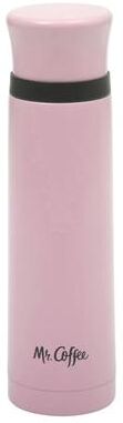 Mr. Coffee 23 oz Stainless Steel Double Wall Vacuum Insulated Travel Mug in Pink