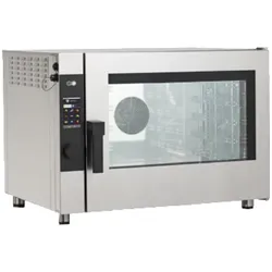 EURAST - Elektro-kombidämpfer mit automatischer reinigung 5 gn 1/1 oder en - 900x750x660 mm - 7700 W 400/3V - 41RWX5ET