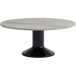Muuto Midst Couchtisch, marmor grau / schwarz