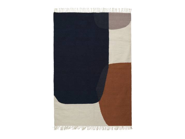 Ferm Living - Kelim Rug, Merge, 140 x 200 cm