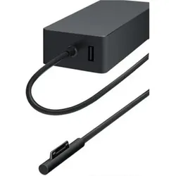 Microsoft Surface 65W Netzteil (65 W), Notebook Netzteil, Schwarz