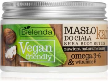 Bielenda Vegan Friendly Shea manteiga corporal 250 ml. Vegan Friendly Shea