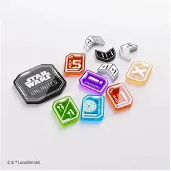 Gamegenic Star Wars Unlimited Acrylic Tokens PRO - (GGS60159ML)
