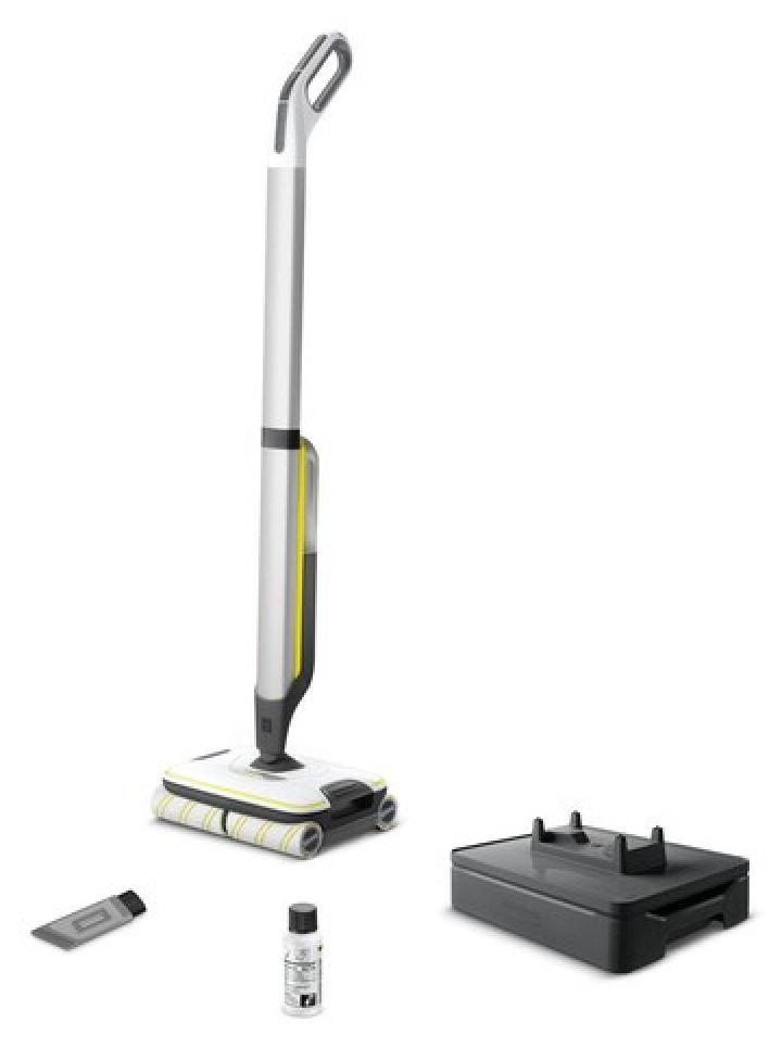 Kärcher FC 7 PLUS, Elektrischer Mopp, Beutellos, Silber, 0,4 l, 0,2 l, Nass