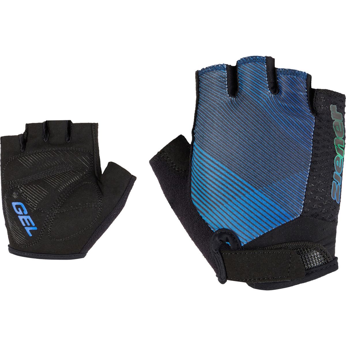 Ziener Chadi-z Bike Glove Junior Unisex black.cobalt blue (12461) XL 415002-12461-XL