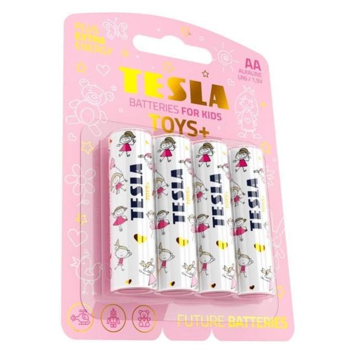 Tesla baterie AA TOYS GIRL, 4ks, LR06 (4 Stk., AA) (11060421)