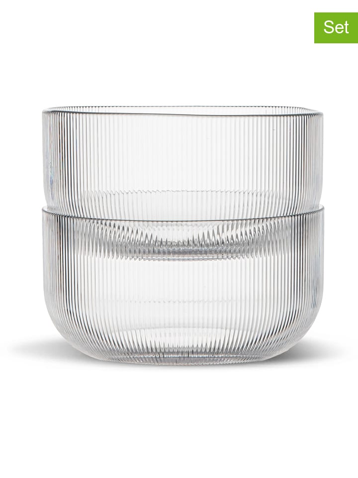 Sagaform 2er-Set: Schalen ''Billi'' - 700 ml - onesize