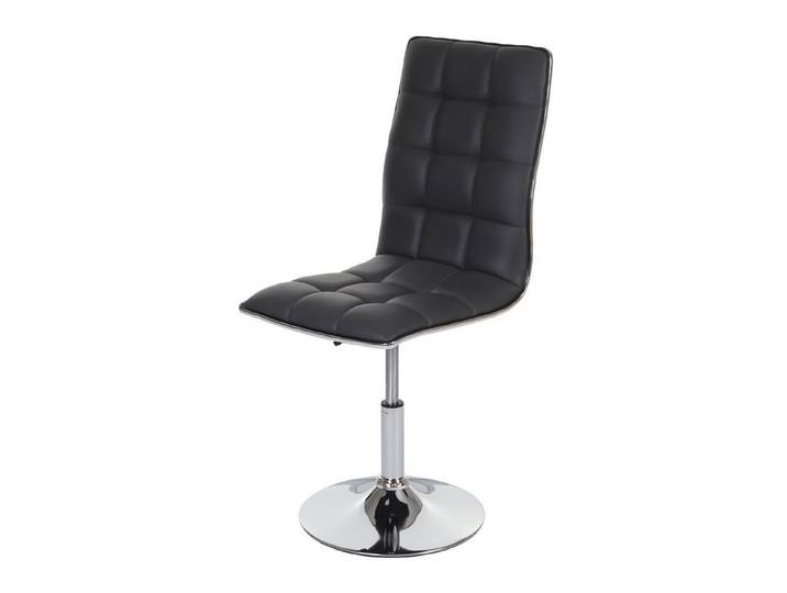 MCW Esszimmerstuhl MCW-C41-S (1er), Um 360° drehbar, Zierleiste in Chromoptik, Bequeme Polsterung