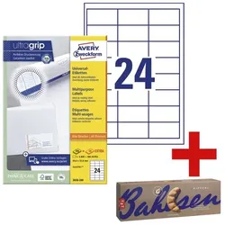 Avery Zweckform 5280er-Pack Universal Klebeetiketten mit ultragrip »3658-200« inkl. Gebäck »Kipf