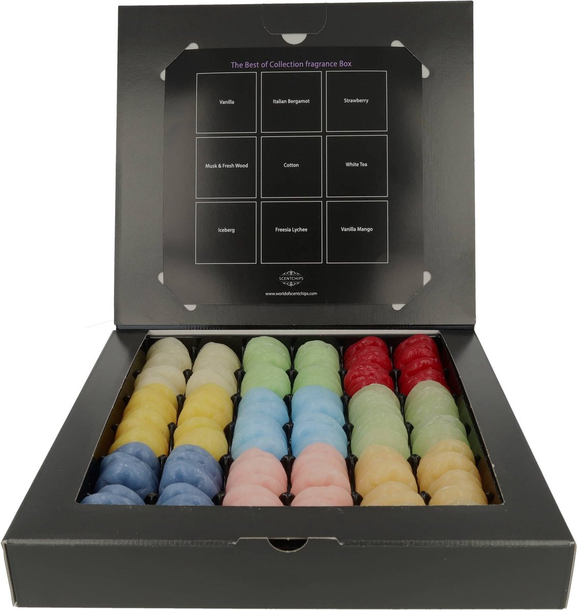 Scentchips Made for Moments Cadeauset – 144 Geurchips Waxmelts voor Huisparfum