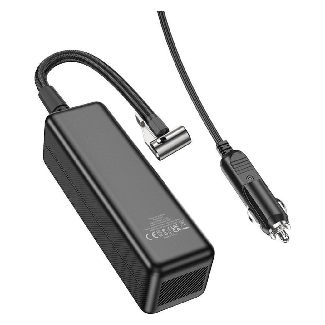 Hoco - Car Air Pump May (ZP5) - for Car, Motorcycle, Bike and Basketball, 3.5bar - Black (3.50 Bar) (56347512)