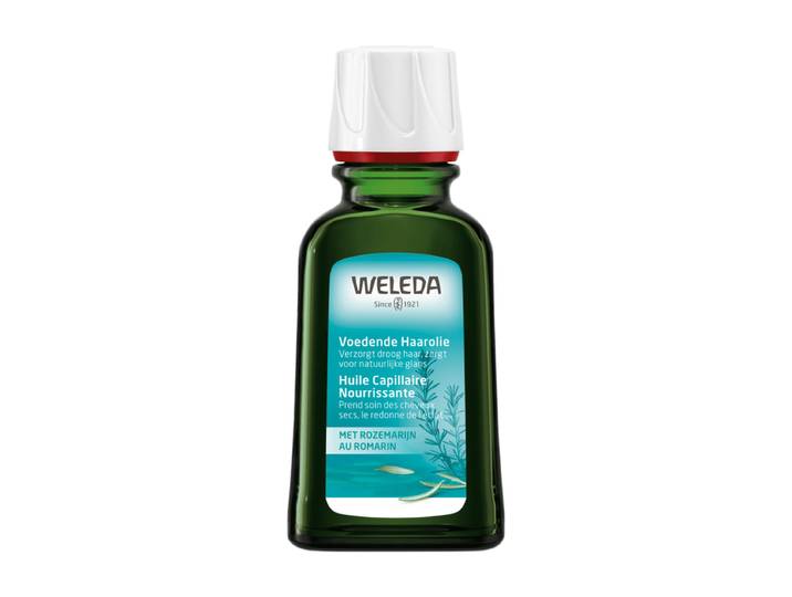 Weleda Rozemarijn voedende haarolie - versterkt de haarstructuur &amp; herstelt glans - rozemarijn &amp; lavendel - 100% natuurlijke ingrediënten - 50 ml