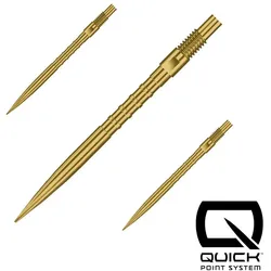 Harrows Quick Point Spitzen Gold Heavy Metal