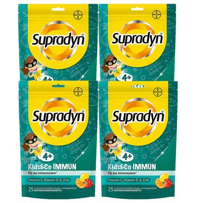 4x Supradyn Kids & Co Immun 4x25 St Bonbons