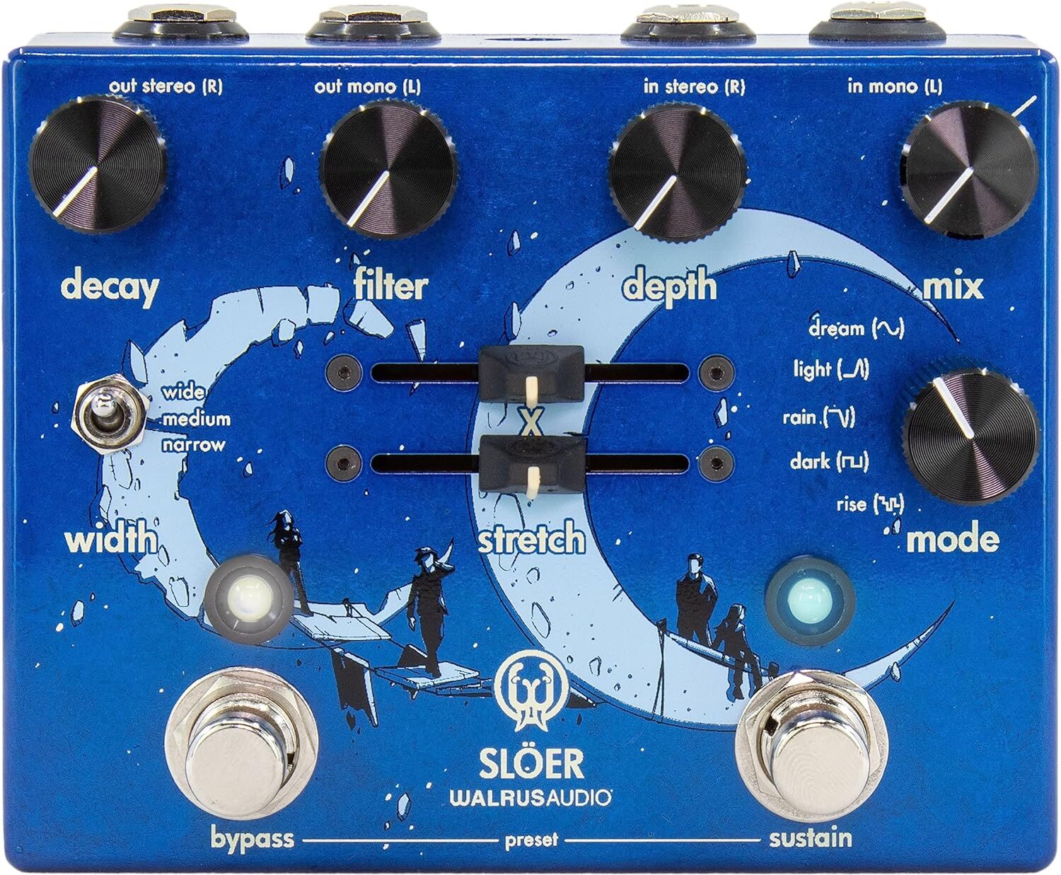 Walrus Audio Slöer Ambient Reverb Blue