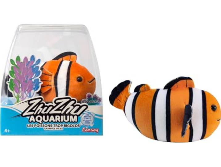 Lansay - Zhu Zhu Moon de Clownvis - Interactieve Pluche - Vanaf 4 Jaar