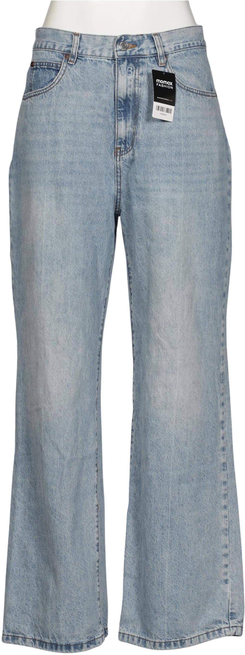 Wrstbhvr Damen Jeans, Hellblau, Gr. W29, Baumwolle - Second Hand