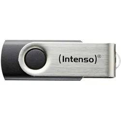 Intenso Basic Line - USB-Flash-Laufwerk - 32 GB - USB 2.0 - Black Silver