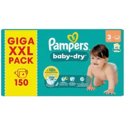 Pampers Baby Dry (Monatsbox, 150 Stk.)