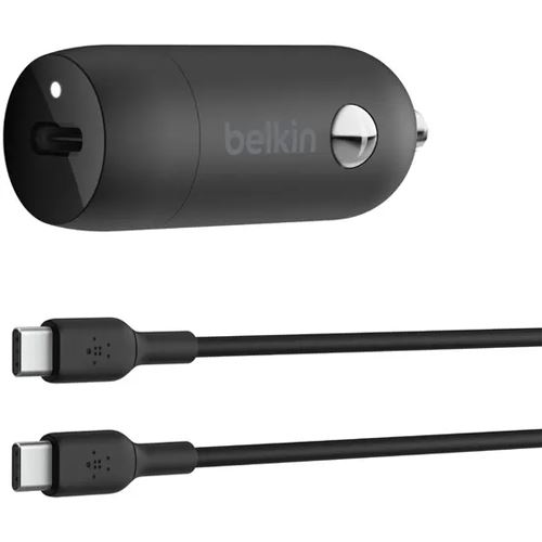 BELKIN 30W USB-C CAR CHARGER + CABLE