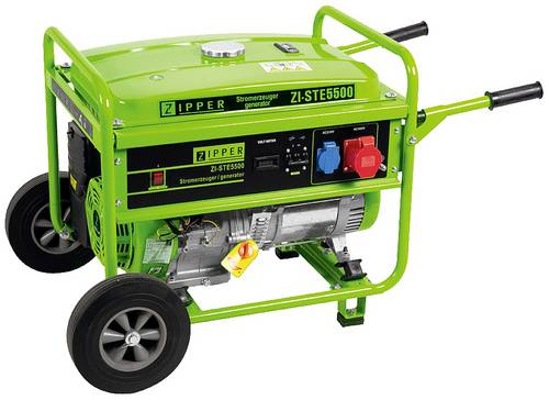 Zipper ZI-STE5500 4-Takt Stromerzeuger 8.5kW 230 V, 400V 90kg 5000W