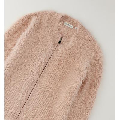 Cardigan SARABANDA "GIRL KNITWEAR", Mädchen, Gr. 128, rosa (pink), 84% Polyamid, 16% Acryl, Strickjacken