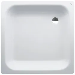 LAUFEN Duschwanne Platina Stahl inklusive Schallschutz 800x800x150 weiß, H2150210000401 H2150210000401
