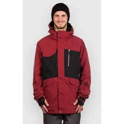 Light Lamb Jacke burgundy / black Gr. XL