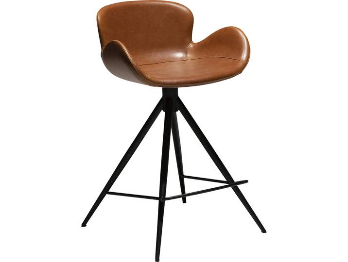 DAN-FORM Barhocker 2er Set - Farbe: Brown - Material: Kunstleder - 984