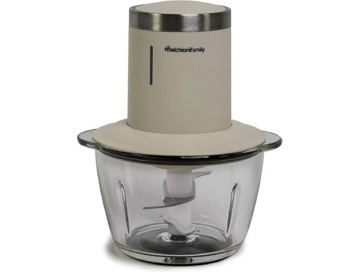 Melchioni Zerkleinerer Wiederaufladbarer Zerkleinerer ESTER, 1,2 L, 200W, kabellos