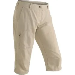 MAIER SPORTS Damen Caprihose Neckar, Größe 48 in Braun Braun