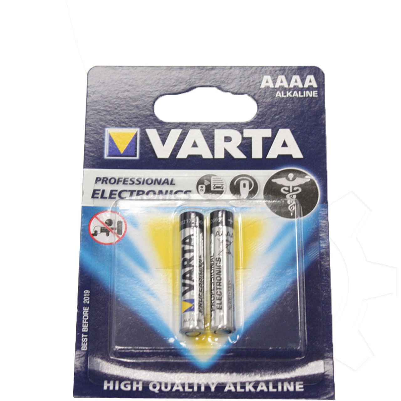 Varta Professional LR61 Alkaline AAAA Mini Batterie 1.5 V 2er Pack