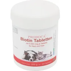 BIOTIN FORTE 5 mg D Tabletten vet. 200 St