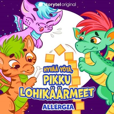 Hyvää yötä, pikku lohikäärmeet: Allergia - Annika Meijer, Audio, 9789180672290