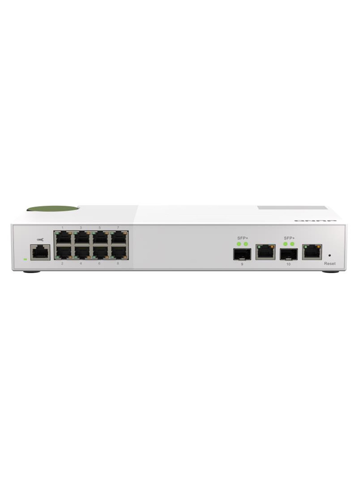 QNAP QSW-M2108-2C 10GbE and 2.5GbE Layer 2 Web Managed Switch