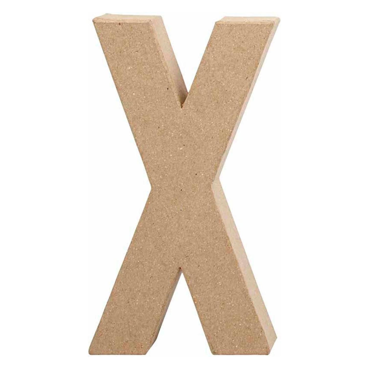 Creativ Company Papp-Buchstabe X 20.2 cm (26623)