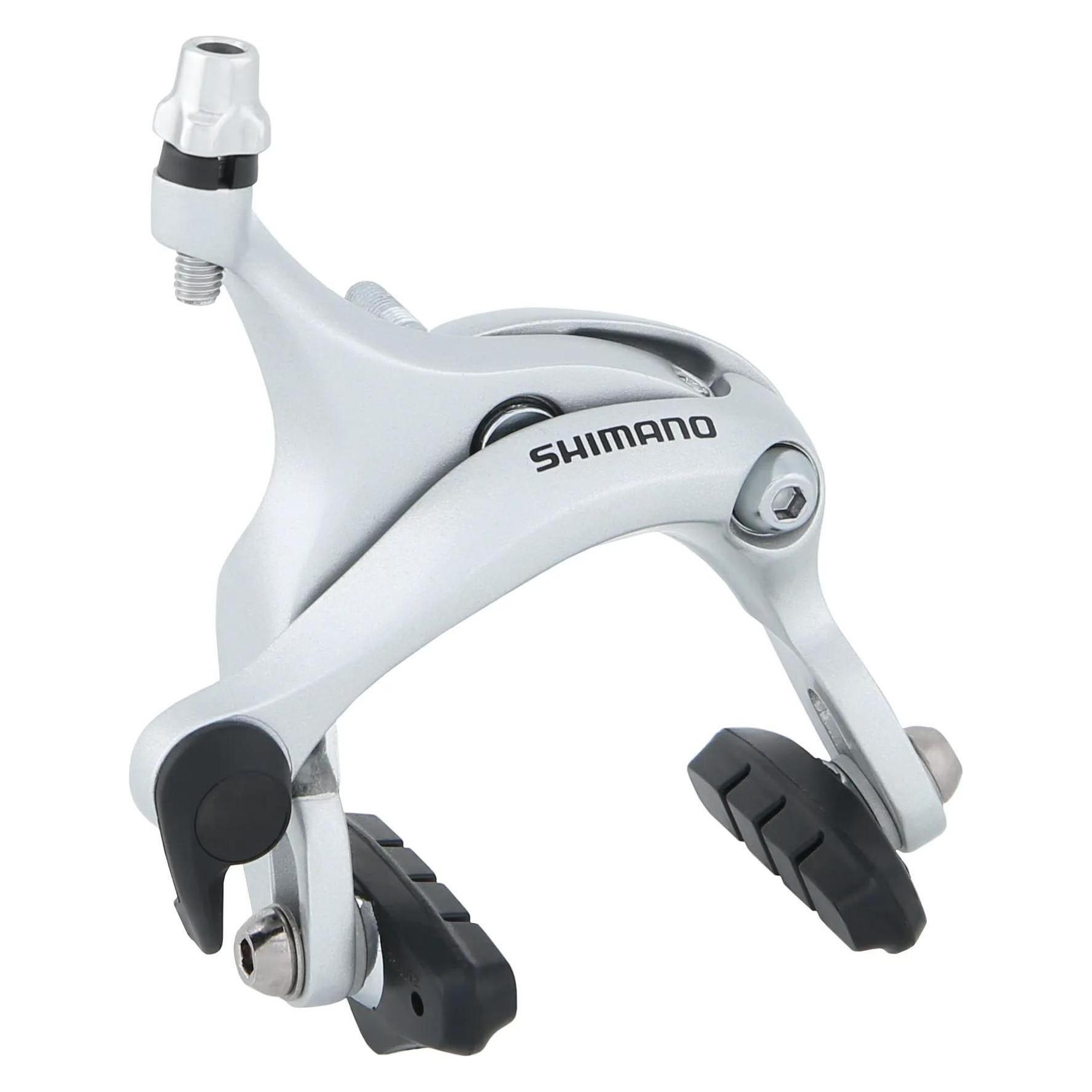 Shimano Bremse BR-R451 vorne 10.5 mm Innensechskant CS-57mm Bremss. R50T2 silber Box (Vorderradbremse) (EBRR451AF73XS)