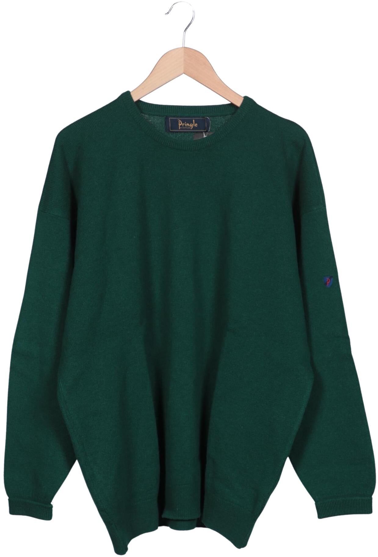 Pringle of Scotland Herren Pullover, Grün, Gr. Xxl, Schurwolle - Second Hand