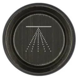 Gessi Venti20 Bedientaste-Abdeckung Nebel, SP03291187, Farbe: Bronze Antik
